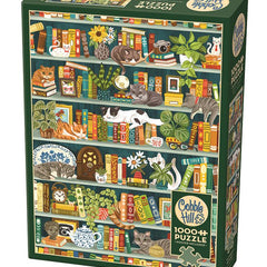 Cobble Hill The Purrfect Bookshelf Jigsaw Puzzle (1000 Pieces)