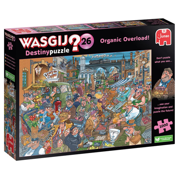 Wasgij Destiny 26 Organic Overload Jigsaw Puzzle (1000 Pieces)