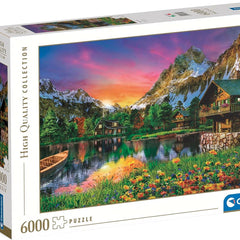 Clementoni Alpine Lake Jigsaw Puzzle (6000 Pieces) DAMAGED BOX