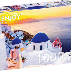 Enjoy Sunrise over Santorini, Greece Jigsaw Puzzle (1000 Pieces)