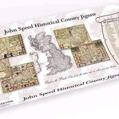 Somerset Historical Map - John Speed Jigsaw Puzzle (1000 Pieces)