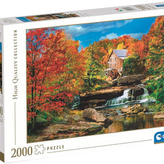 Clementoni Glade Creek Grist Mill Jigsaw Puzzle (2000 Pieces)