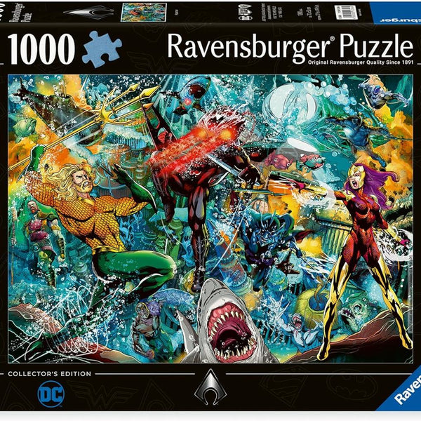 Ravensburger DC Aquaman Collector's Edition Jigsaw Puzzle (1000 Pieces)