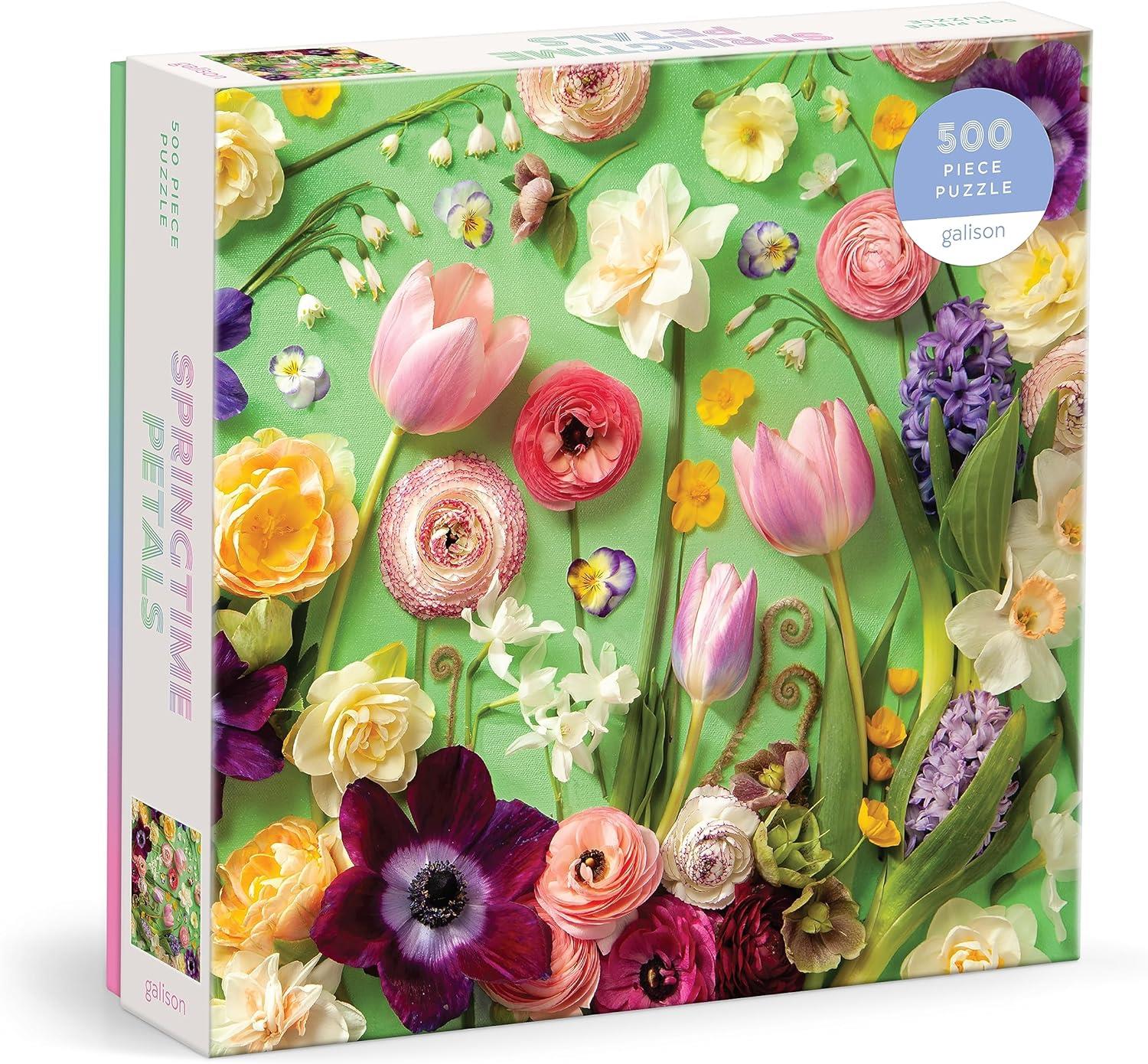 Galison Springtime Petals Jigsaw Puzzle (500 Pieces)