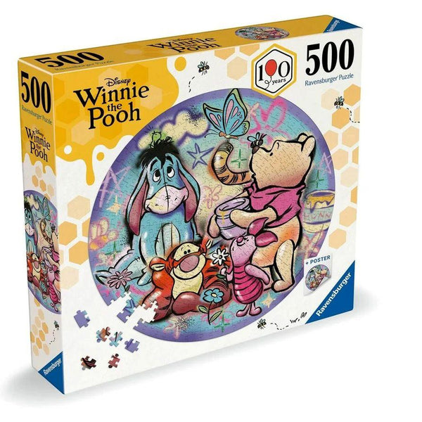 Ravensburger Winnie the Pooh Circular Jigsaw Puzzle (500 Pieces)