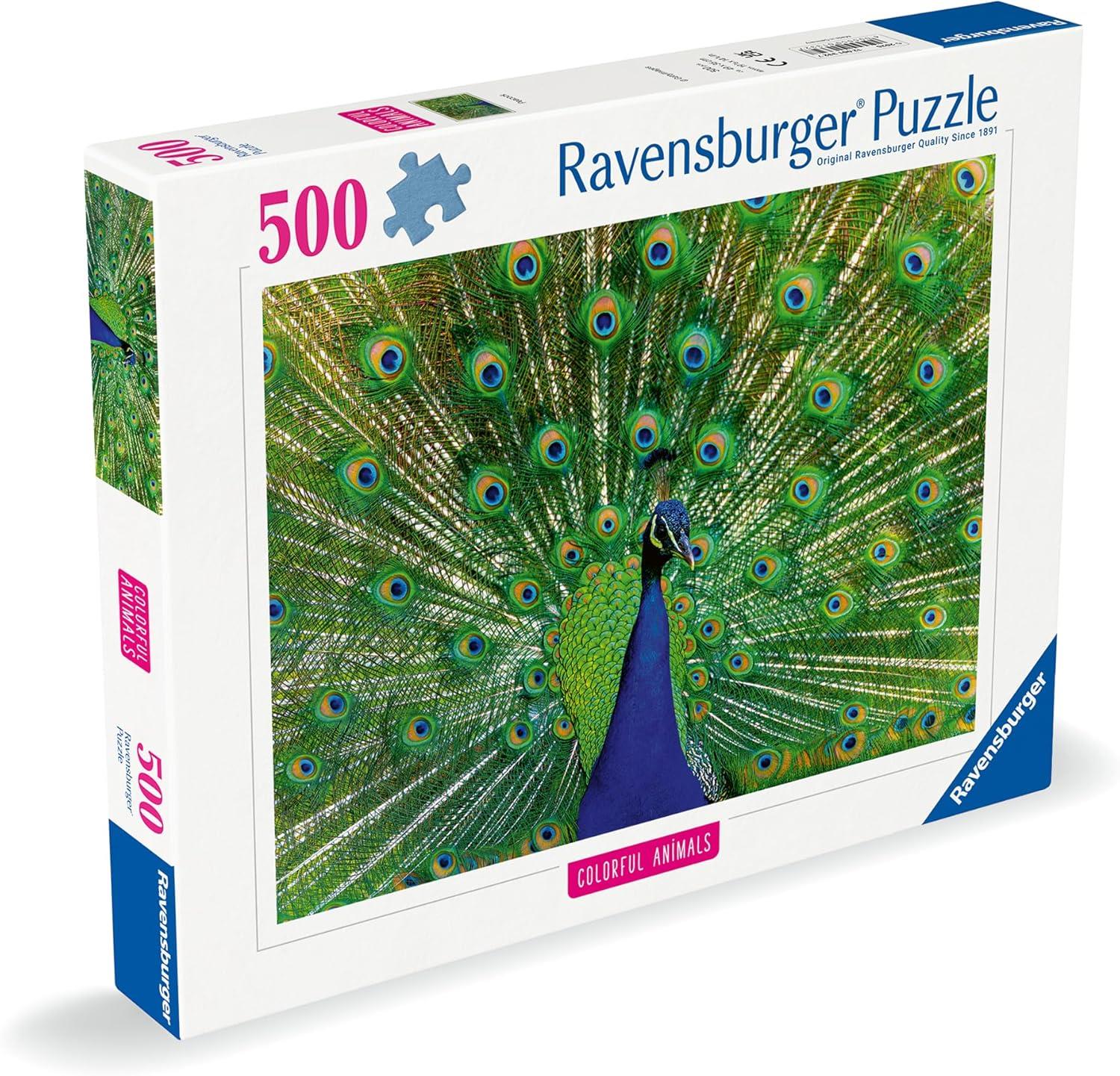 Ravensburger Peacock Jigsaw Puzzle (500 Pieces) – PDK