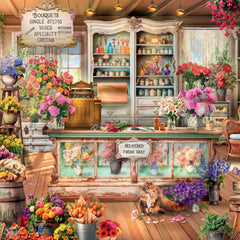 Ravensburger All Seasons Flower Shop Jigsaw Puzzle (1000 Pieces) DAMAGED BOX