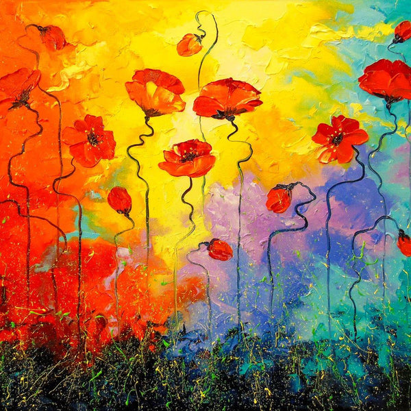 Enjoy Magic Poppies Jigsaw Puzzle (1000 Pieces)