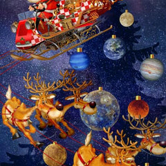 Bluebird Santa Claus is arriving! Jigsaw Puzzle (1000 Pieces)