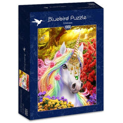 Bluebird Unicorn Jigsaw Puzzle (1000 Pieces)