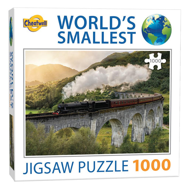 World's Smallest Jigsaw Puzzle - Glenfinnan (1000 Pieces)