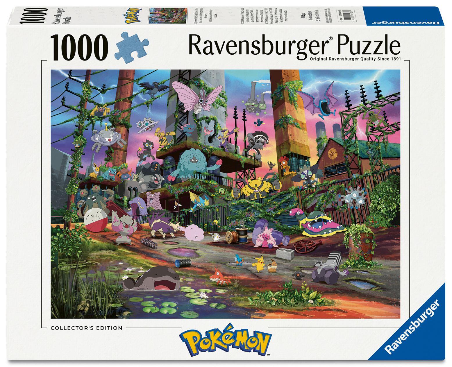 Ravensburger Pokemon Collectors Jolteon & Reclaimed Power Plant Jigsaw Puzzle (1000 Pieces)
