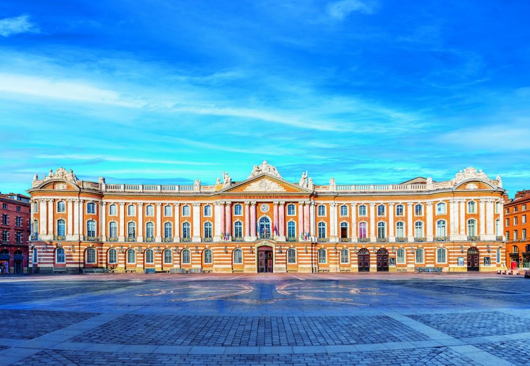 Bluebird Toulouse - Capitole Jigsaw Puzzle (1000 Pieces)