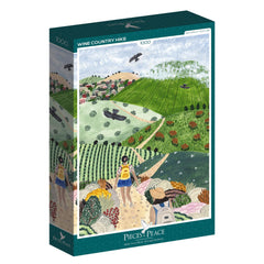 Pieces & Peace Wine Country Hike Jigsaw Puzzle (1000 Pieces)