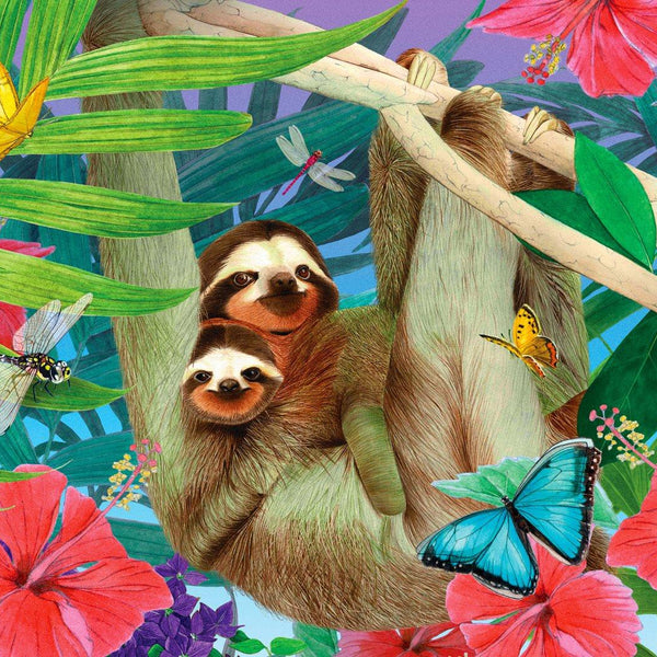 Enjoy Sweet Sloths Jigsaw Puzzle (1000 Pieces)