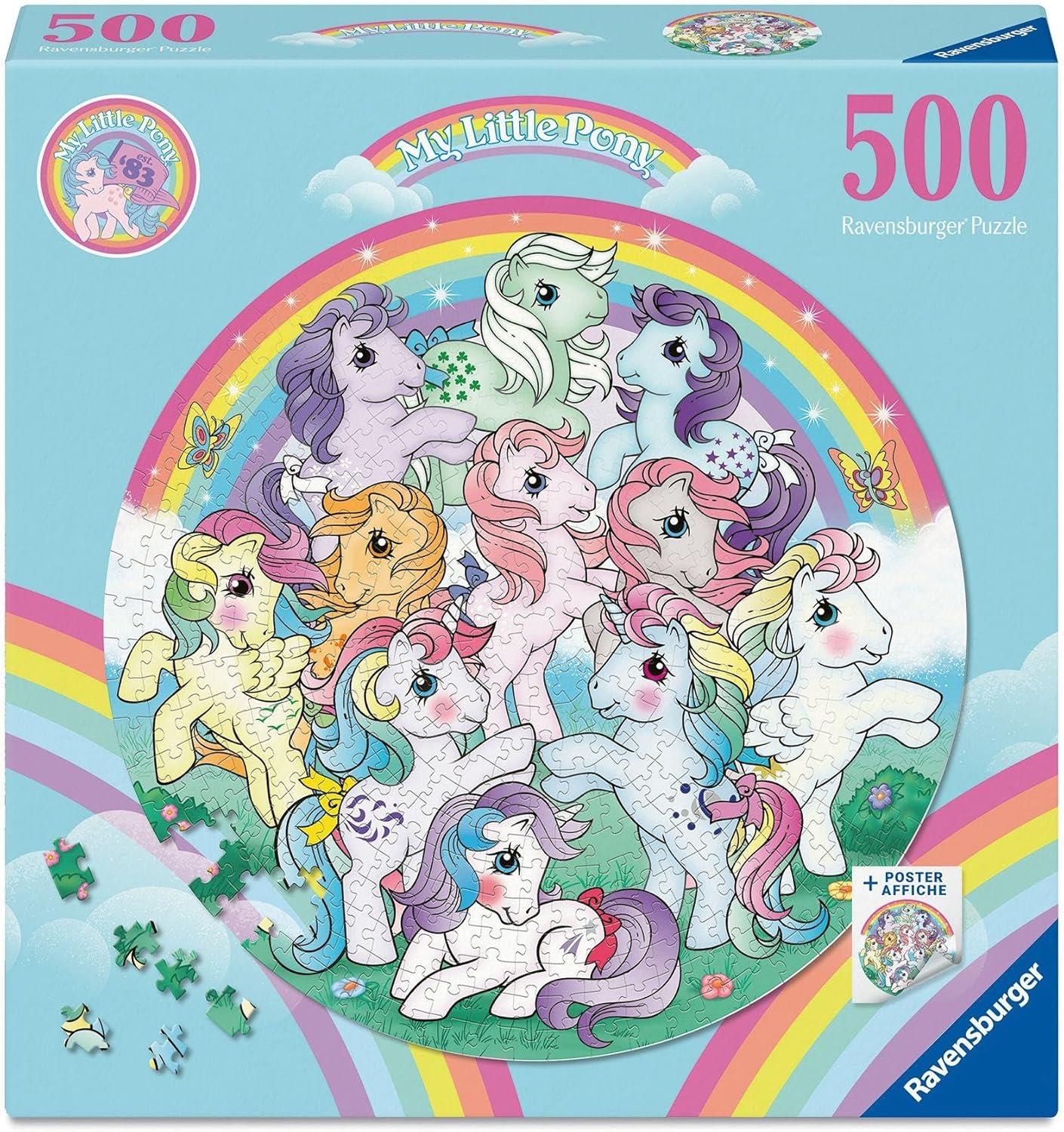 Ravensburger My Little Pony Circular Jigsaw Puzzle (500 Pieces)