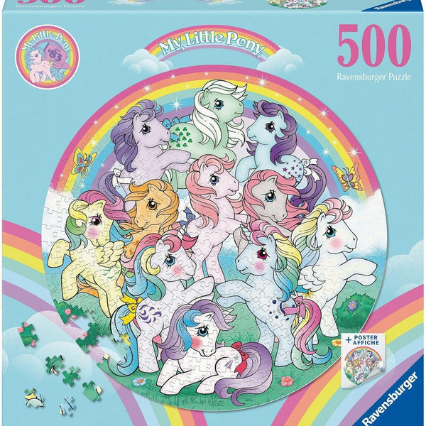 Ravensburger My Little Pony Circular Jigsaw Puzzle (500 Pieces)