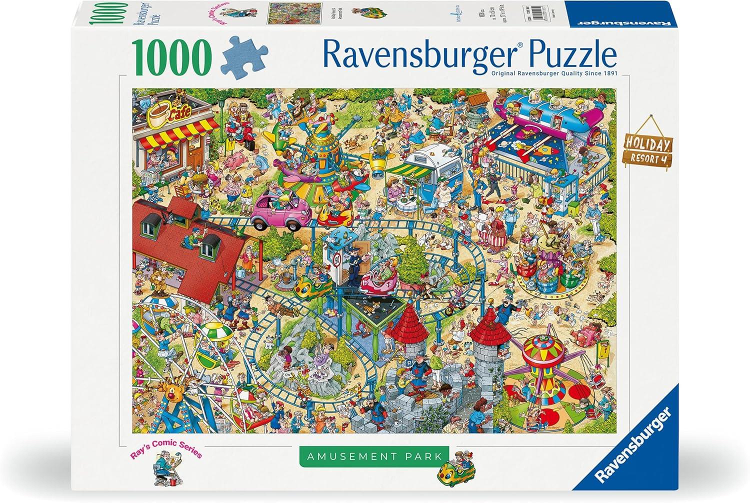 Ravensburger Ray's Comic Series Holiday Resort No.4 The Amusement Park Jigsaw Puzzle (1000 Pieces)