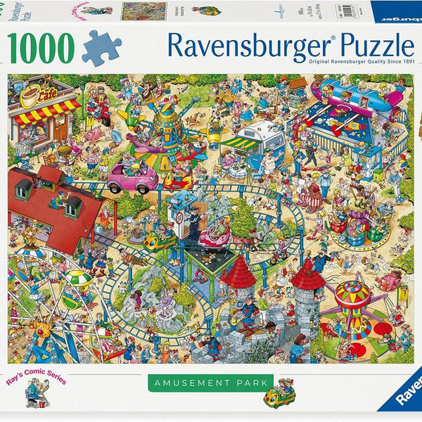 Ravensburger Ray's Comic Series Holiday Resort No.4 The Amusement Park Jigsaw Puzzle (1000 Pieces)