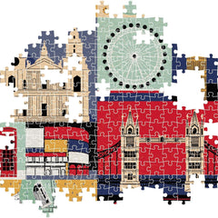 Clementoni Style In The City London Jigsaw Puzzle (1000 Pieces)