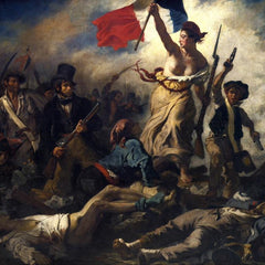 Grafika Eugene Delacroix: La Liberte Guidant Le Peuple, 1830  Jigsaw Puzzle (1000 Pieces)