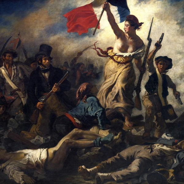 Grafika Eugene Delacroix: La Liberte Guidant Le Peuple, 1830  Jigsaw Puzzle (1000 Pieces)