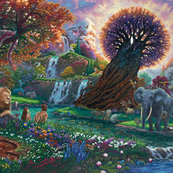 Schmidt Zac Kinkade The Garden of Eden Jigsaw Puzzle (1000 Pieces)