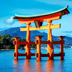 Bluebird The Torii of Itsukushima Shrine Jigsaw Puzzle (1500 Pieces)