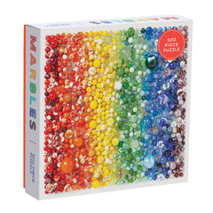 Galison Rainbow Marbles Jigsaw Puzzle (500 Pieces)