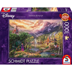 Schmidt Thomas Kinkade: Disney Snow White and the Queen Jigsaw Puzzle (1000 Pieces)