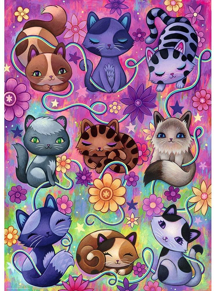 Heye Dreaming Kitty Cats Jigsaw Puzzle (1000 Pieces)