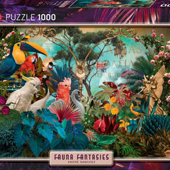 Heye  Birdiversity, Fauna Fantasies Jigsaw Puzzle (1000 Pieces)
