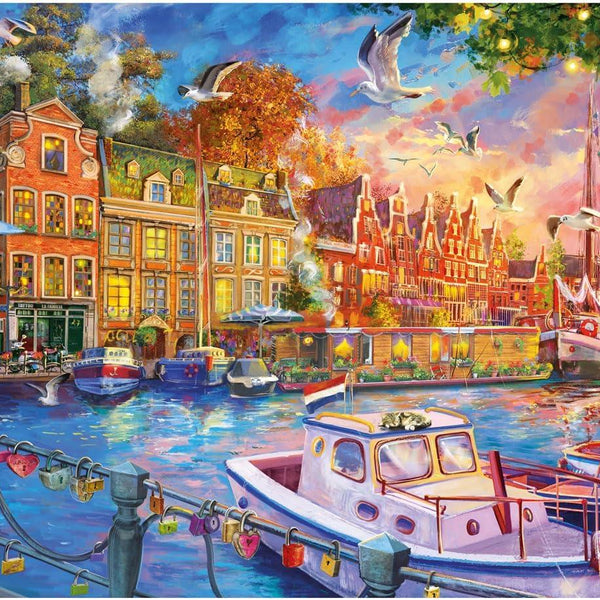Gibsons Harbour Reflections Jigsaw Puzzle (500 Pieces)