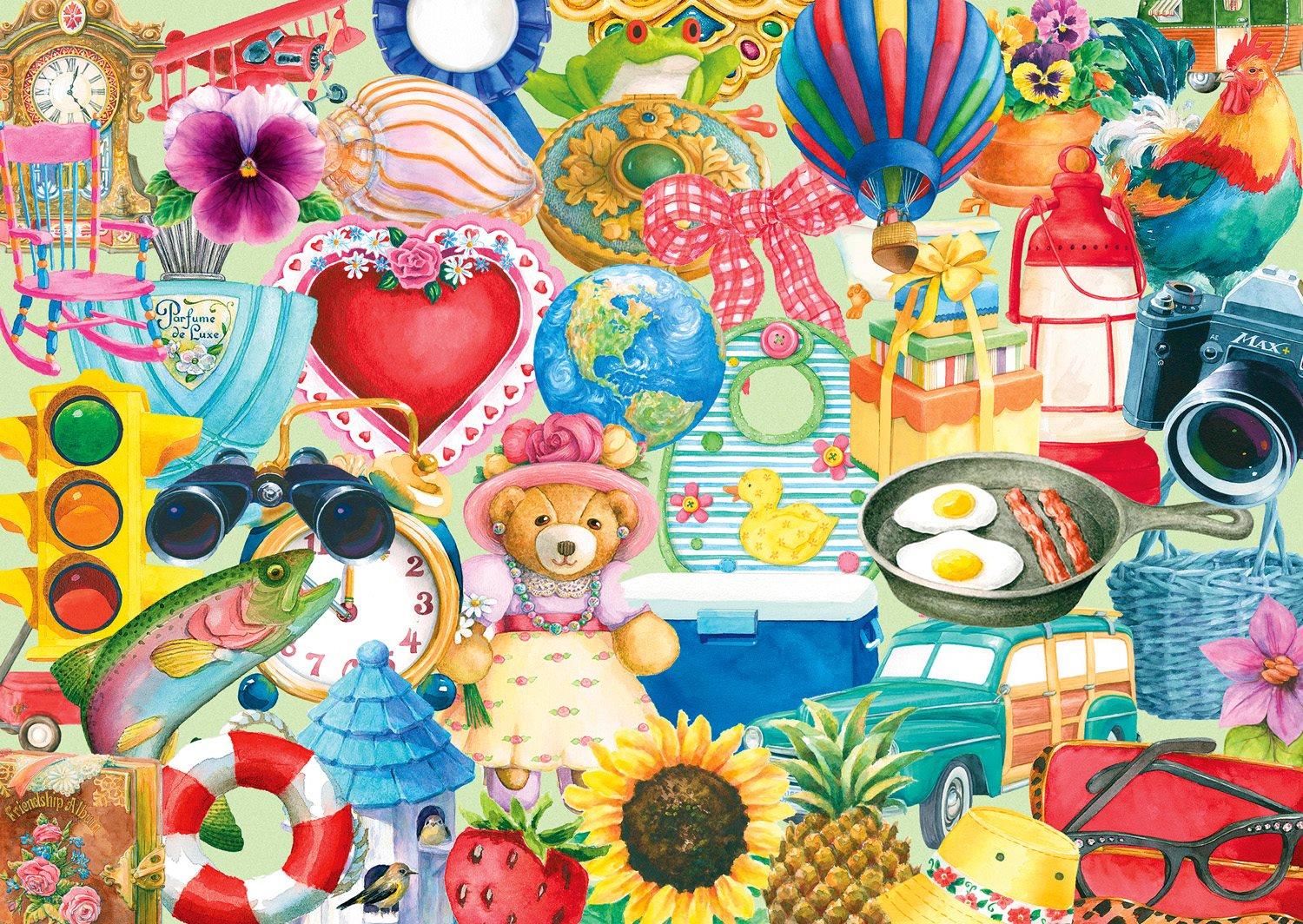 Enjoy Miscellaneous Medley Jigsaw Puzzle (1000 Pieces)