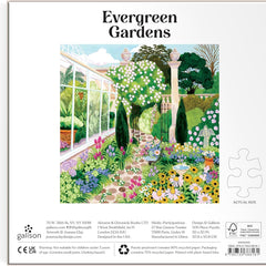 Galison Evergreen Gardens Jigsaw Puzzle (500 Pieces)