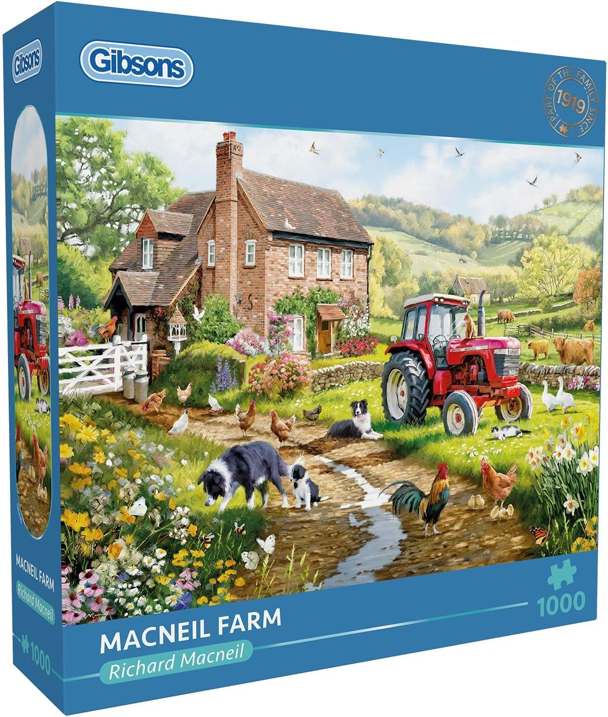 Comprar Puzzle Gibsons Retiro En El Jardín De Gerty De 1000 Piezas G6324
