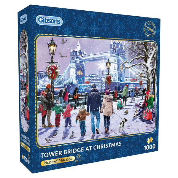 Gibsons Tower Bridge at Christmas Jigsaw Puzzle (1000 Pieces)