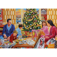 Gibsons A Christmas to Remember Jigsaw Puzzles (4 x 500 Pieces) DAMAGED BOX