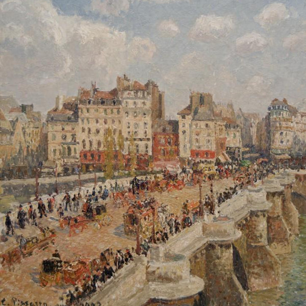 Grafika Camille Pissarro:  Le Pont-Neuf, 1902 Jigsaw Puzzle (1000 Pieces)