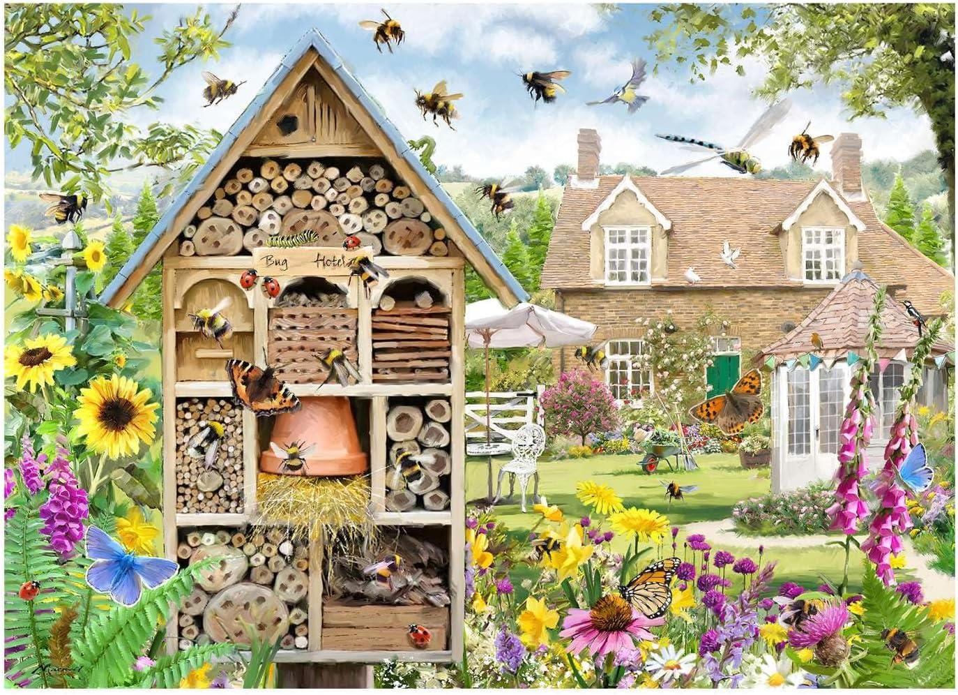 House of Puzzles Bee Hotel Jigsaw Puzzle (1000 Pieces)
