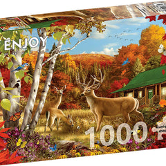 Enjoy Somewhere in a Field Jigsaw Puzzle (1000 Pieces)