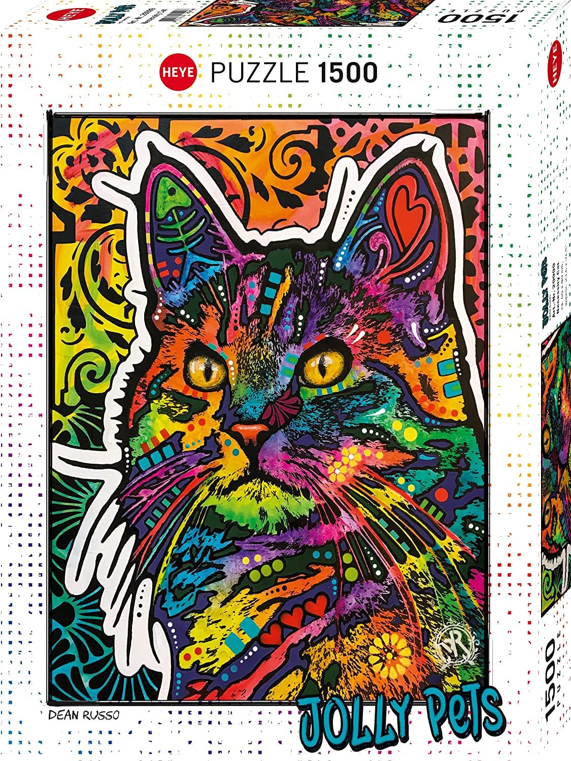 Heye Necessity Cat, Jolly Pets Jigsaw Puzzle (1500 Pieces)
