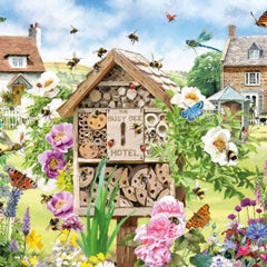 Otter House Busy Bee Hotel Jigsaw Puzzle (1000 Pieces)