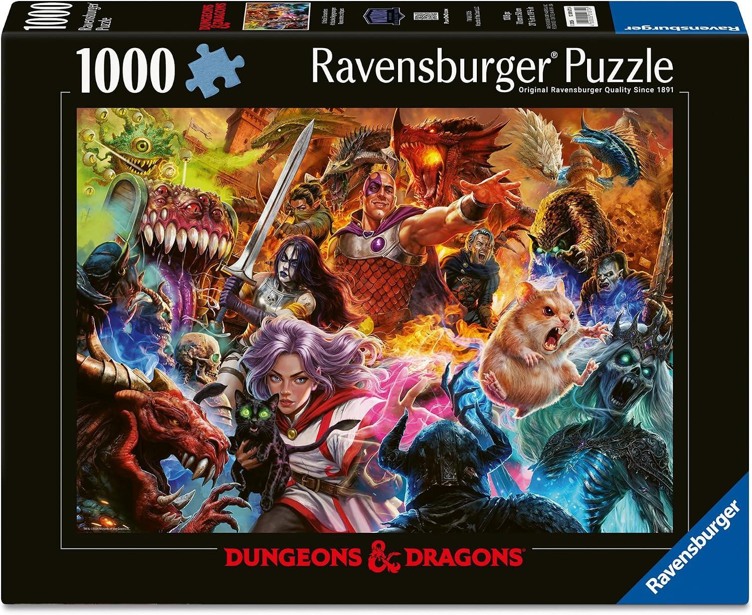Ravensburger Dungeons & Dragons Critical Encounters Jigsaw Puzzle (1000 Pieces)