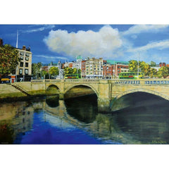 Ravensburger O'Connell Bridge, Dublin, Ireland Jigsaw Puzzle (1000 Pieces)