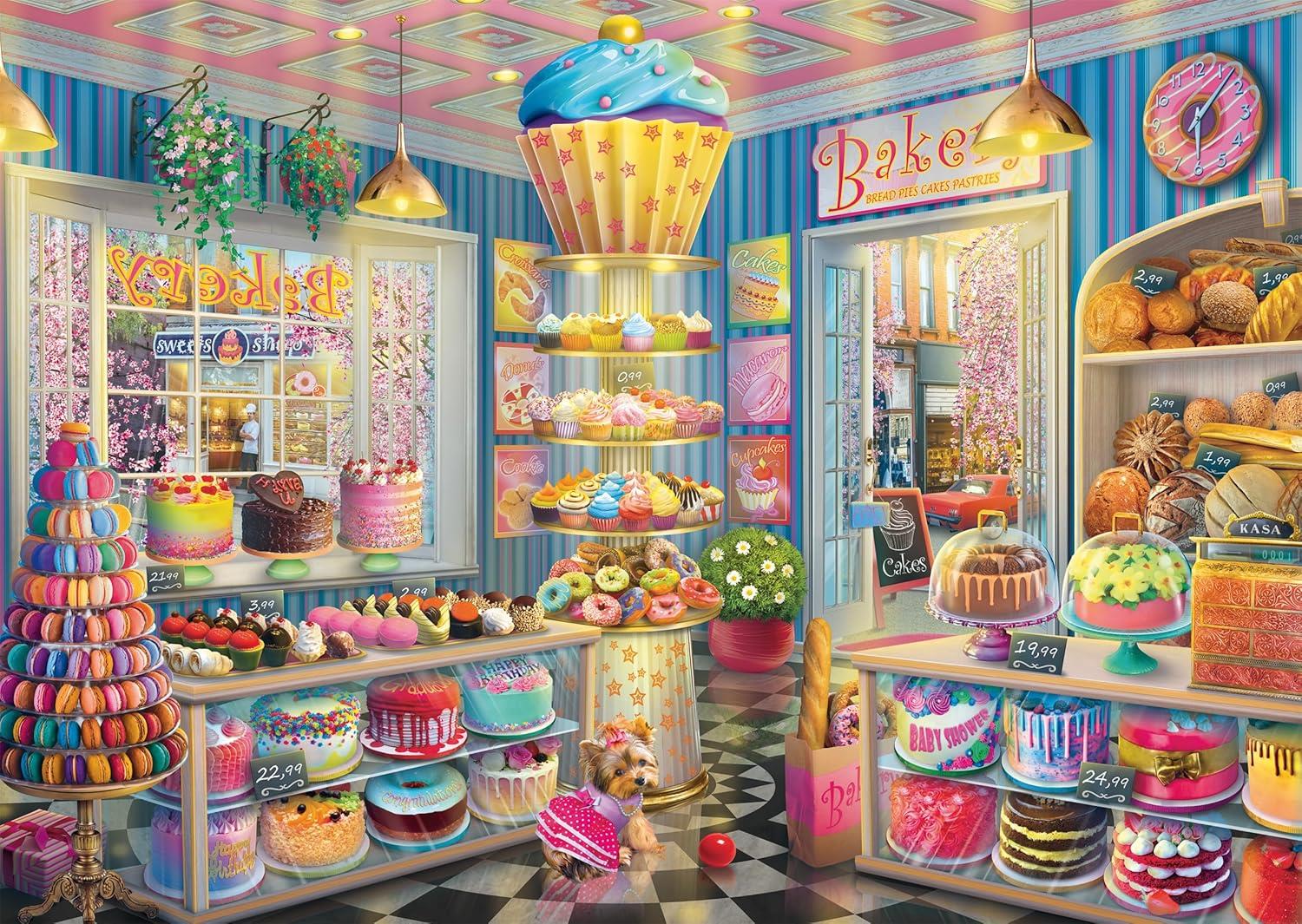 Schmidt Colourful Bakery Jigsaw Puzzle (1000 Pieces) – PDK