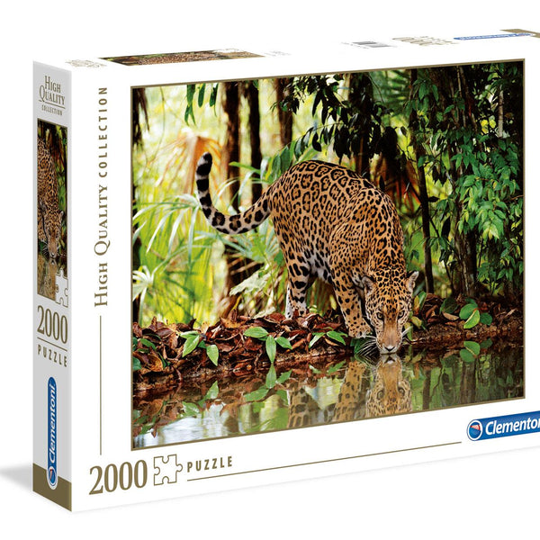Clementoni Leopard High Quality Jigsaw Puzzle (2000 Pieces) - DAMAGED