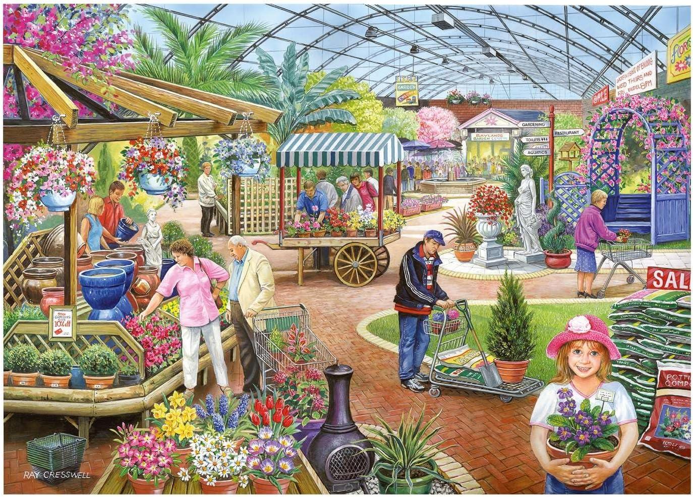 House of Puzzles At The Garden Centre Jigsaw Puzzle (500 Pieces)