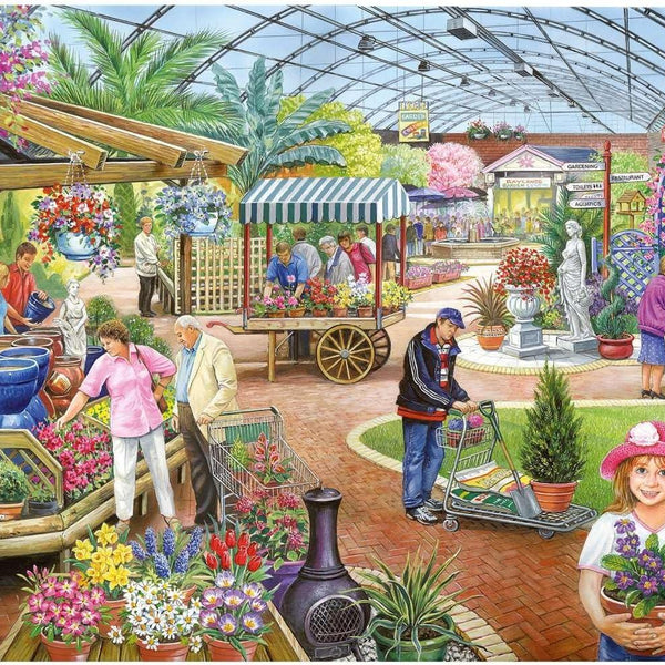 House of Puzzles At The Garden Centre Jigsaw Puzzle (500 Pieces)