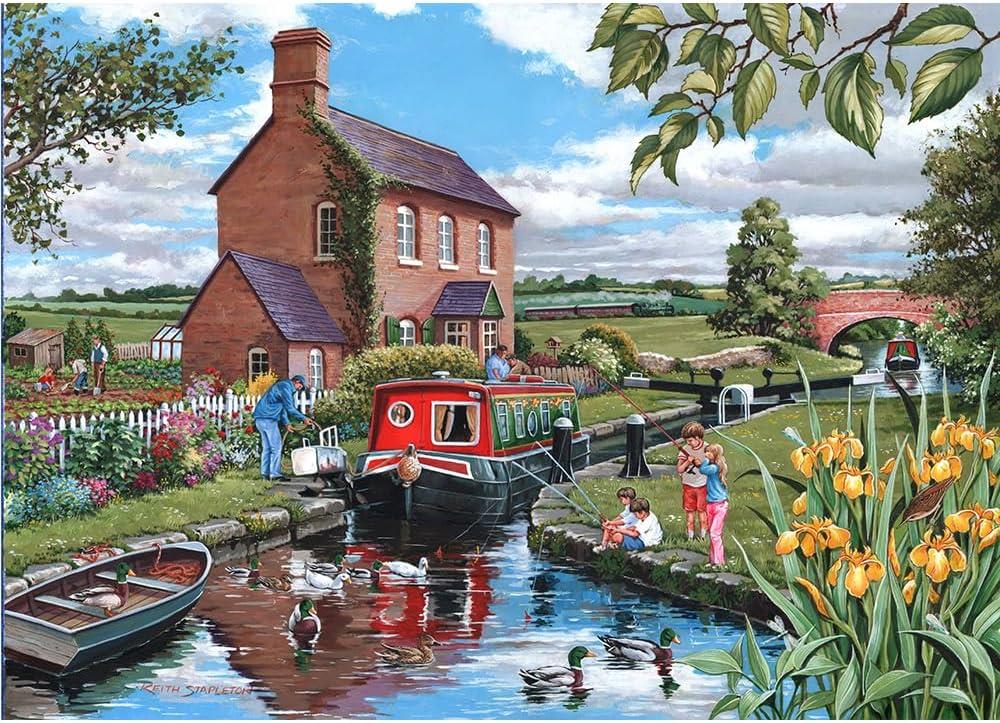 House of Puzzles Keepers Cottage Jigsaw Puzzle (500 Pieces)